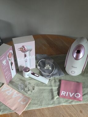 Fancii Rivo, Facial Steamer And Clara Microdermabrasion Tool